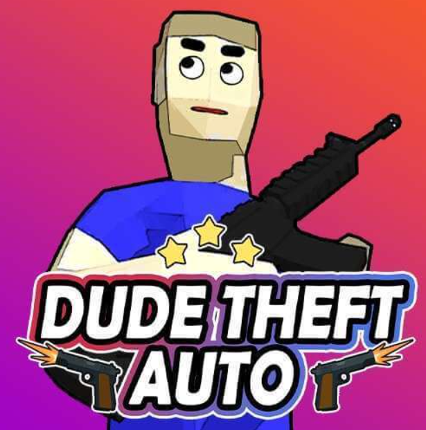 Dude Theft Auto game cover